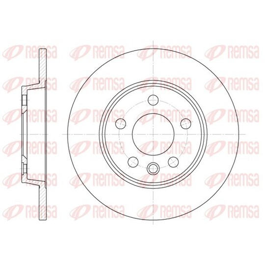 6558.00 - Brake Disc 