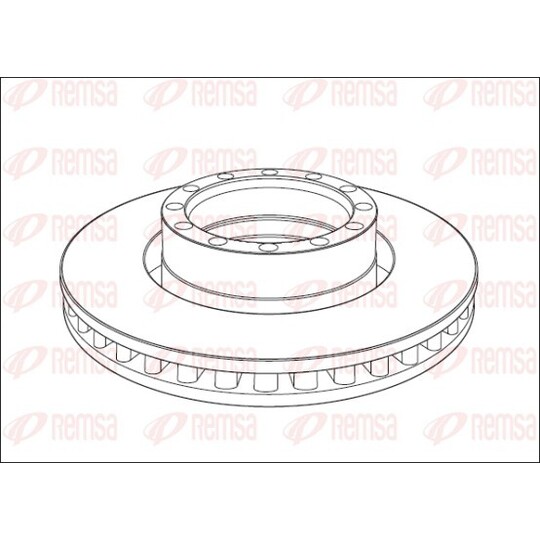 NCA1015.20 - Brake Disc 