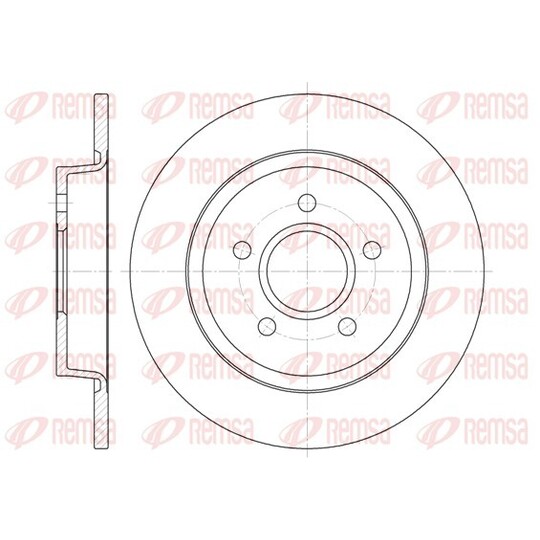 6712.00 - Brake Disc 