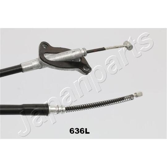 BC-636L - Cable, parking brake 