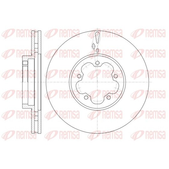 61460.10 - Brake Disc 