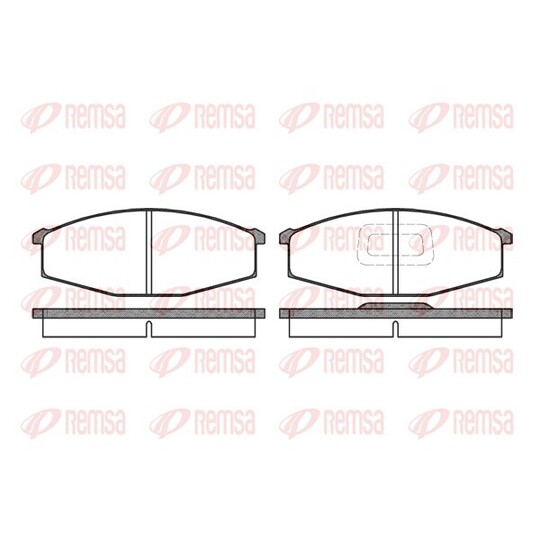 0129.10 - Brake Pad Set, disc brake 