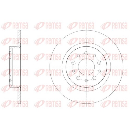 61558.00 - Brake Disc 