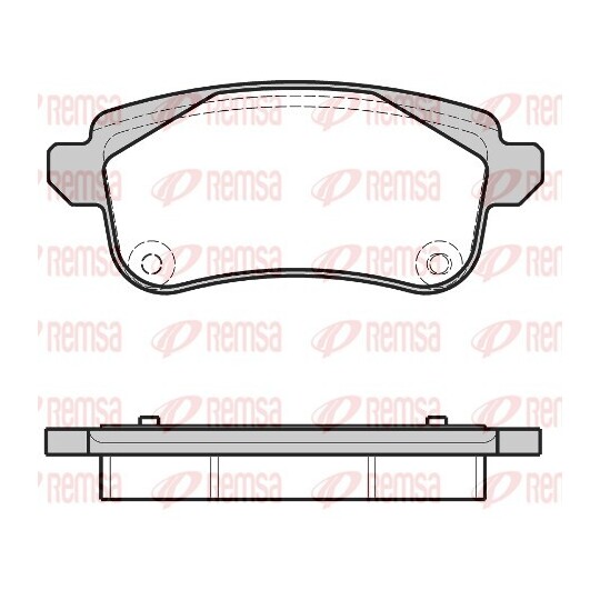 1387.30 - Brake Pad Set, disc brake 