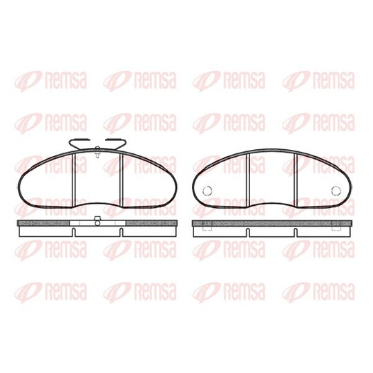 0048.00 - Brake Pad Set, disc brake 