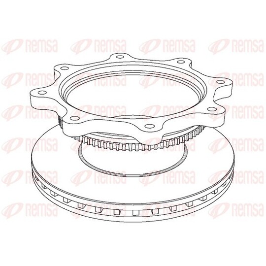 NCA1037.20 - Brake Disc 