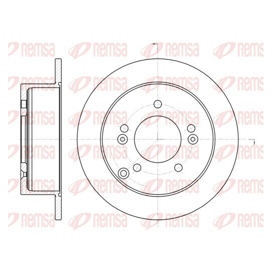 6766.00 - Brake Disc 