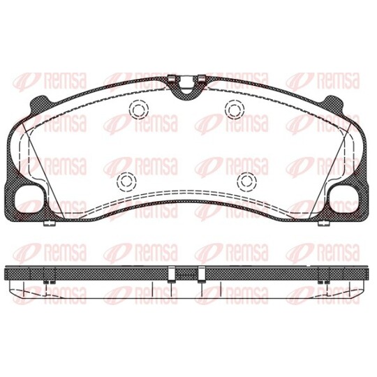 1509.00 - Brake Pad Set, disc brake 