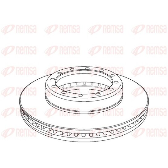 NCA1073.20 - Brake Disc 