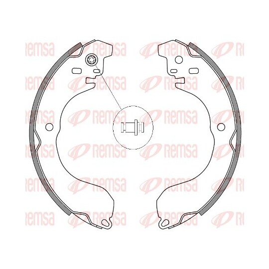 4265.00 - Brake Shoe 