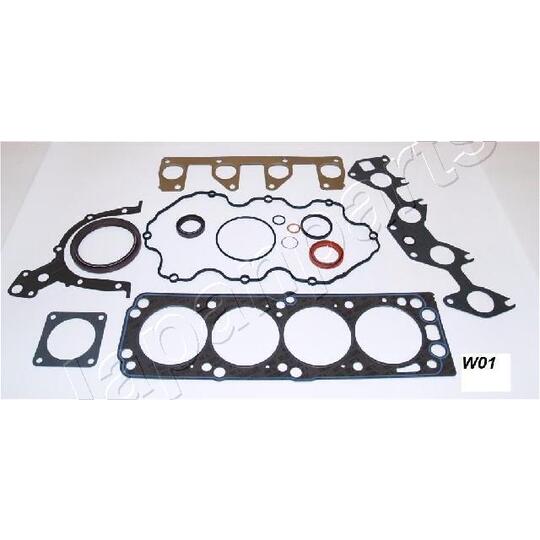 KM-W01 - Full Gasket Set, engine 