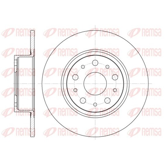 6457.00 - Brake Disc 