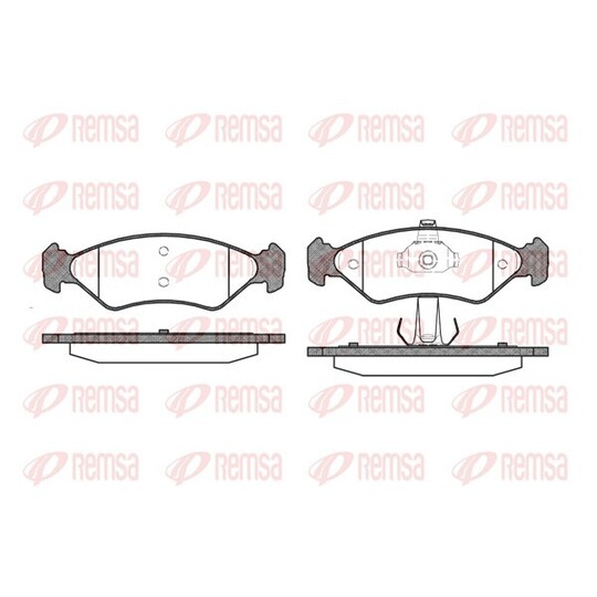 0285.30 - Brake Pad Set, disc brake 