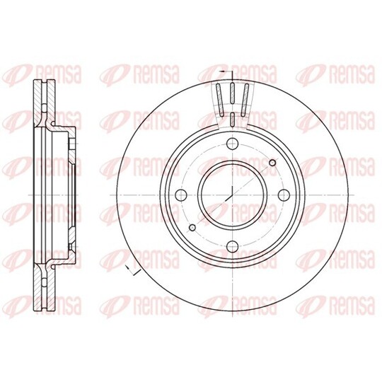 6987.10 - Brake Disc 