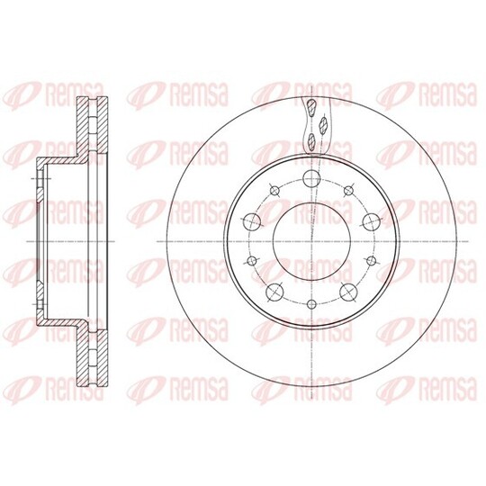 61600.10 - Brake Disc 