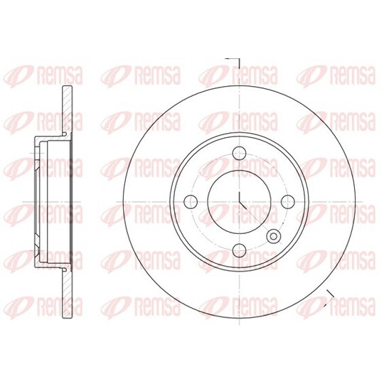 6086.00 - Brake Disc 