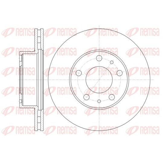 61351.10 - Brake Disc 