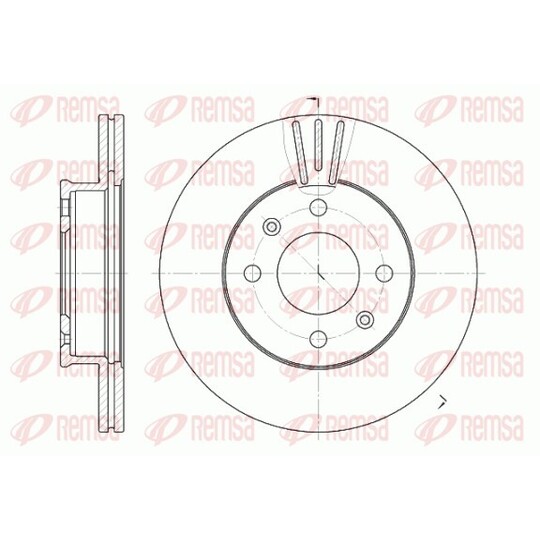 6958.10 - Brake Disc 