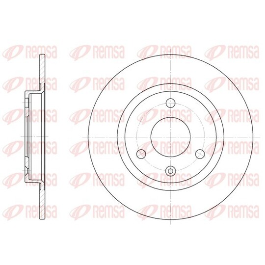 6070.00 - Brake Disc 