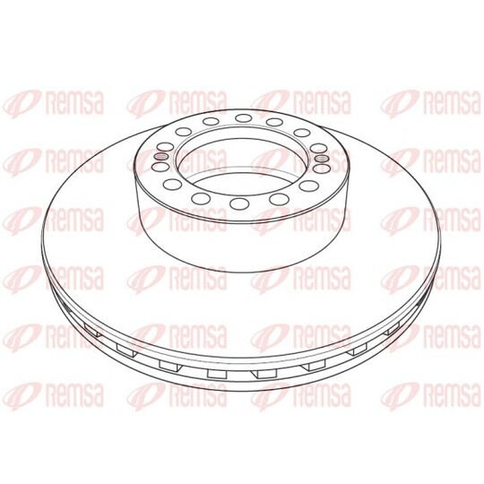 NCA1238.20 - Brake Disc 