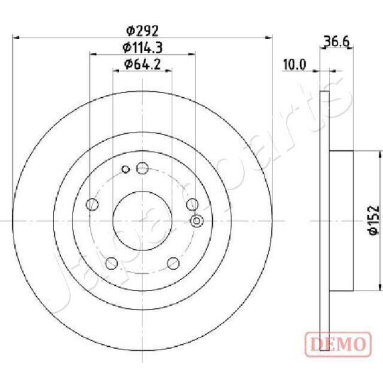 DP-427C - Brake Disc 