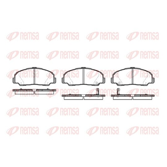 0178.32 - Brake Pad Set, disc brake 