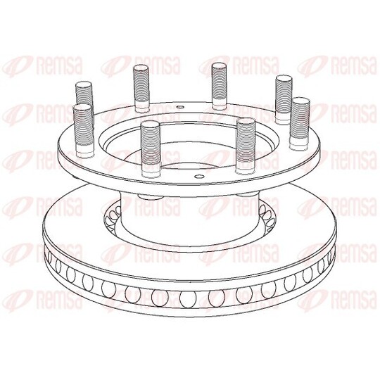 NCA1021.20 - Brake Disc 