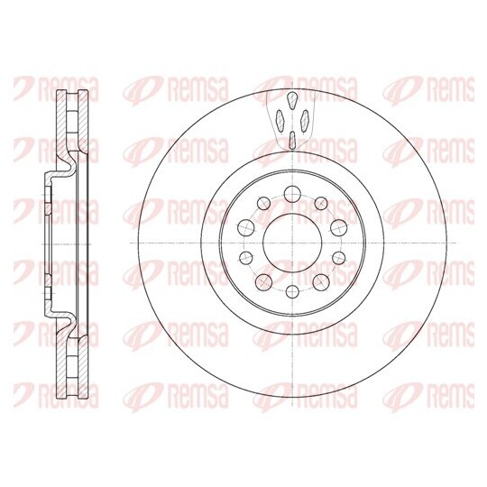 6980.10 - Brake Disc 