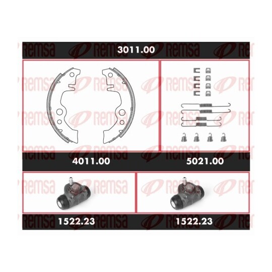 3011.00 - Brake Kit, drum brake 