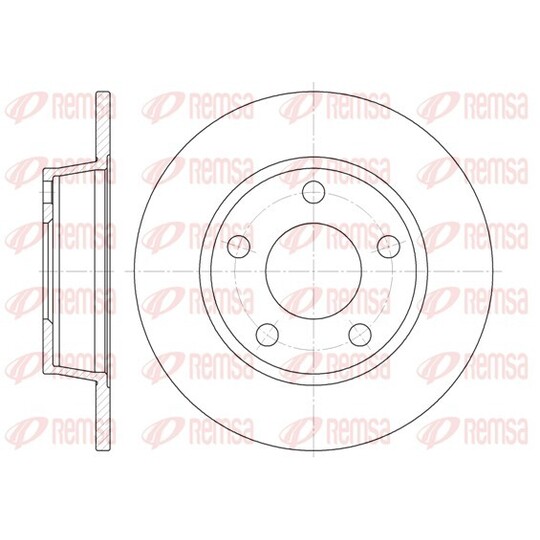 6723.00 - Brake Disc 