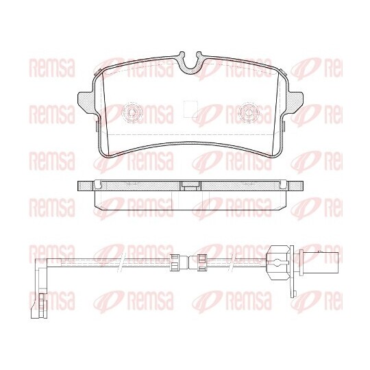 1505.12 - Brake Pad Set, disc brake 