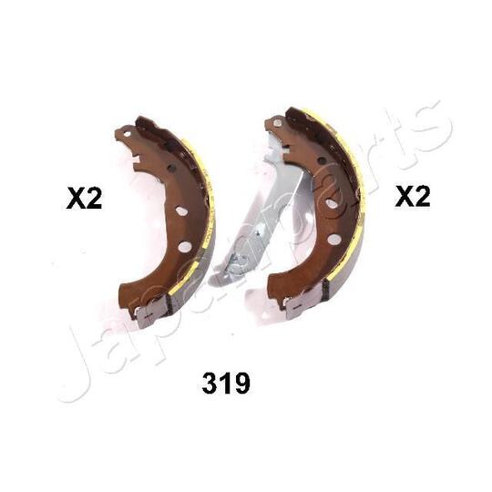 GF-319AF - Brake Shoe Set 