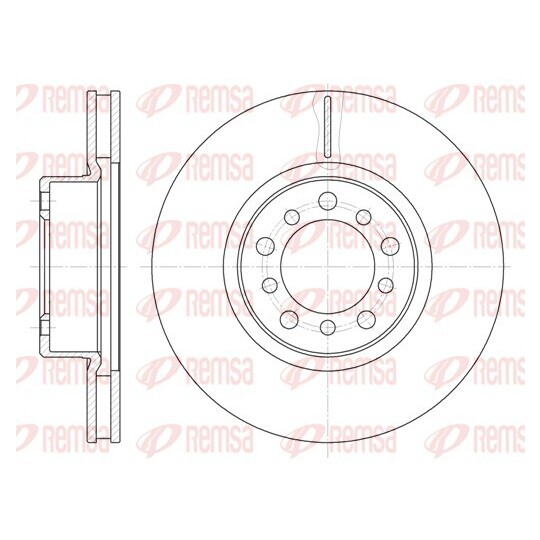 6345.10 - Brake Disc 