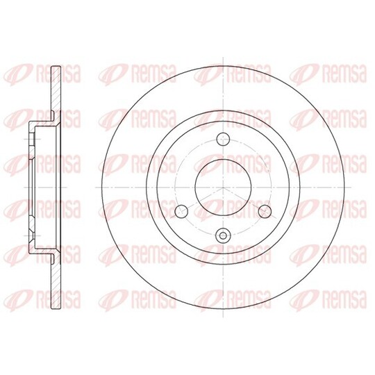 6129.00 - Brake Disc 