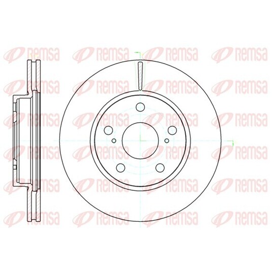 61122.10 - Brake Disc 