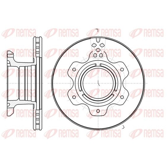 61191.10 - Brake Disc 