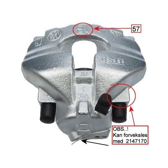 8AC 355 391-421 - Brake Caliper 