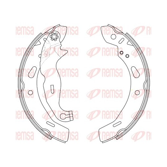 4278.00 - Brake Shoe 