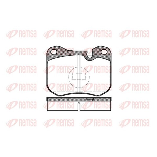 0131.00 - Brake Pad Set, disc brake 