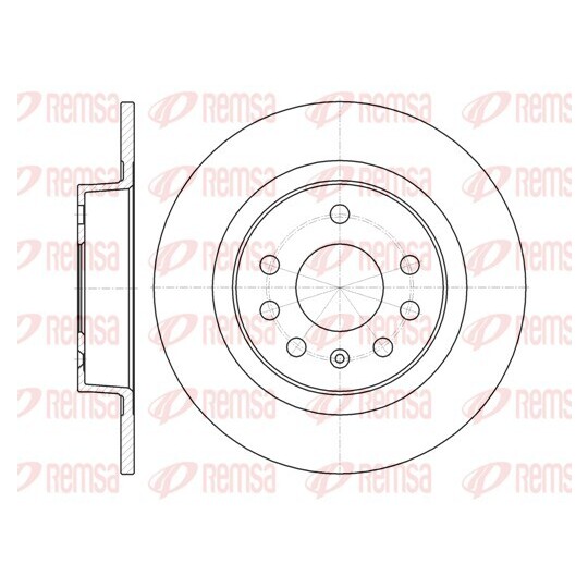 61317.00 - Brake Disc 