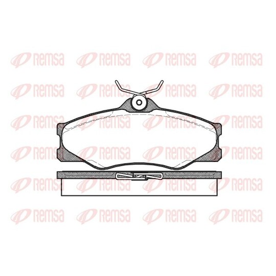 0223.00 - Brake Pad Set, disc brake 