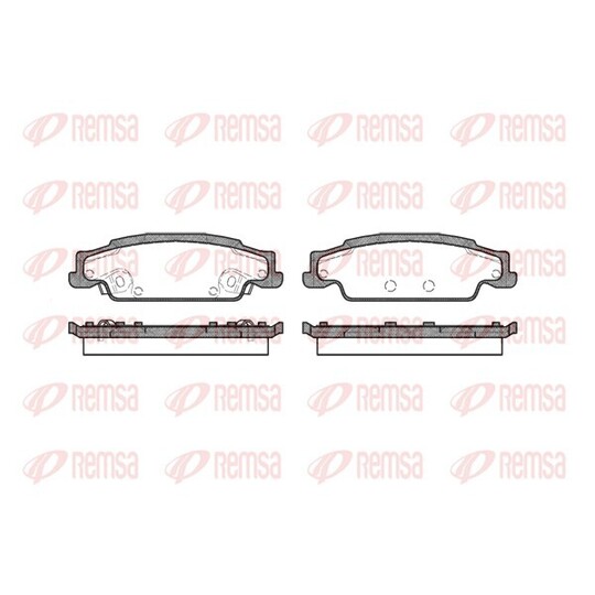 0952.02 - Brake Pad Set, disc brake 