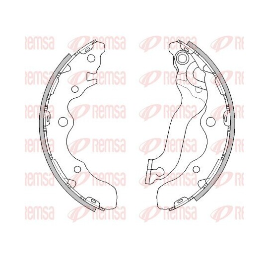 4521.00 - Brake Shoe 