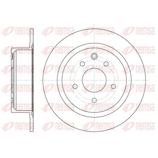 61530.00 - Brake Disc 