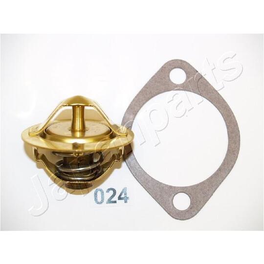 Thermostat, coolant