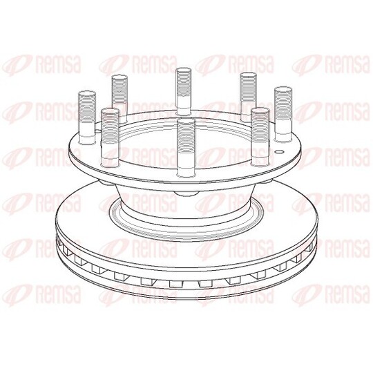 NCA1163.20 - Brake Disc 