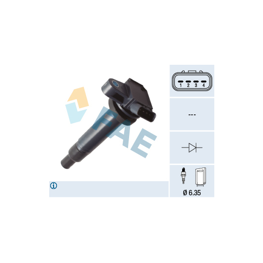 80424 - Ignition coil 