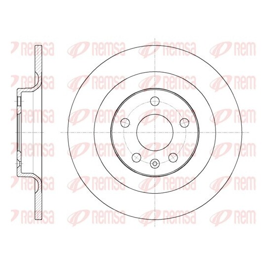 61796.00 - Brake Disc 