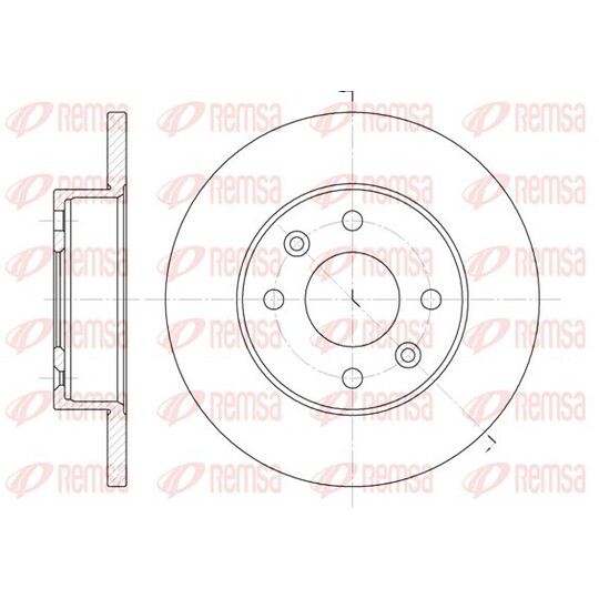 6077.00 - Brake Disc 