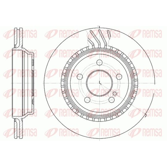 61072.10 - Brake Disc 